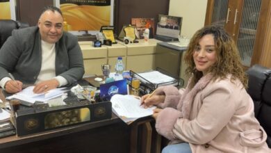 محمد العمراني ميديا مع الإعلامية مروة سالم